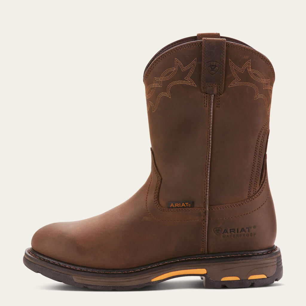 WorkHog Waterproof Work Boot Side