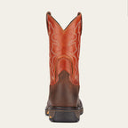 WorkHog Wide Square Toe Work Boot Heel