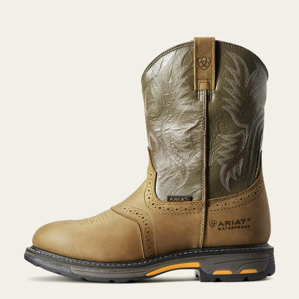 WorkHog Waterproof Work Boot Side
