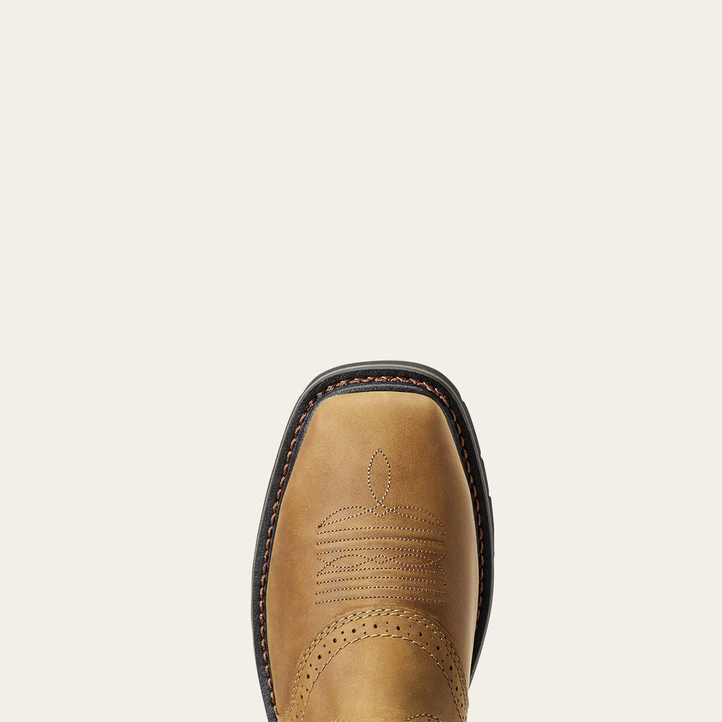 Sierra Wide Square Toe Steel Toe Work Boot Toe