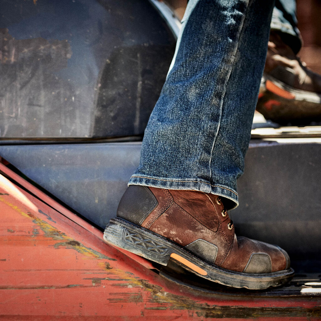 OverDrive 8" Wide Square Toe Waterproof Composite Toe Work Boot Lifestyle