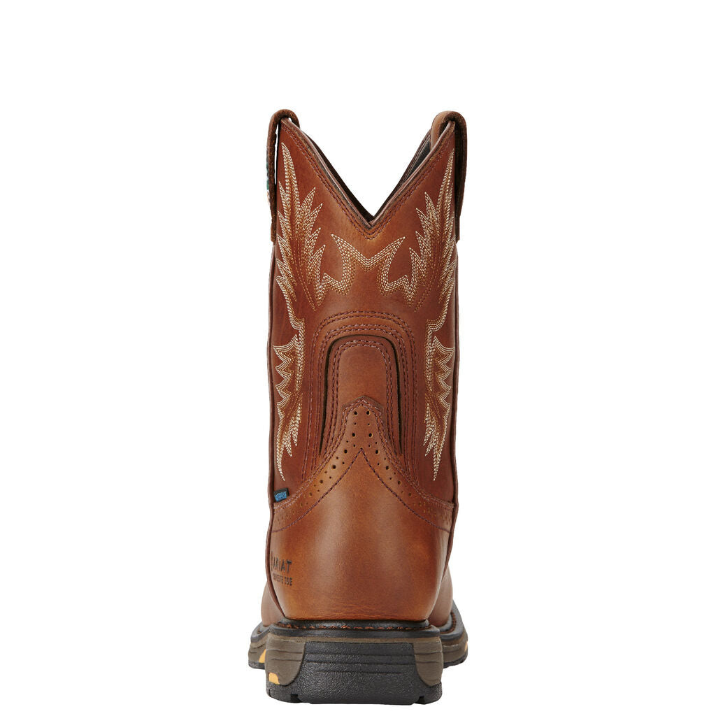 WorkHog Wide Square Toe CSA Waterproof Composite Toe Work Boot Heel