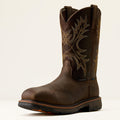 WorkHog Waterproof Composite Toe Work Boot 3-4 Front