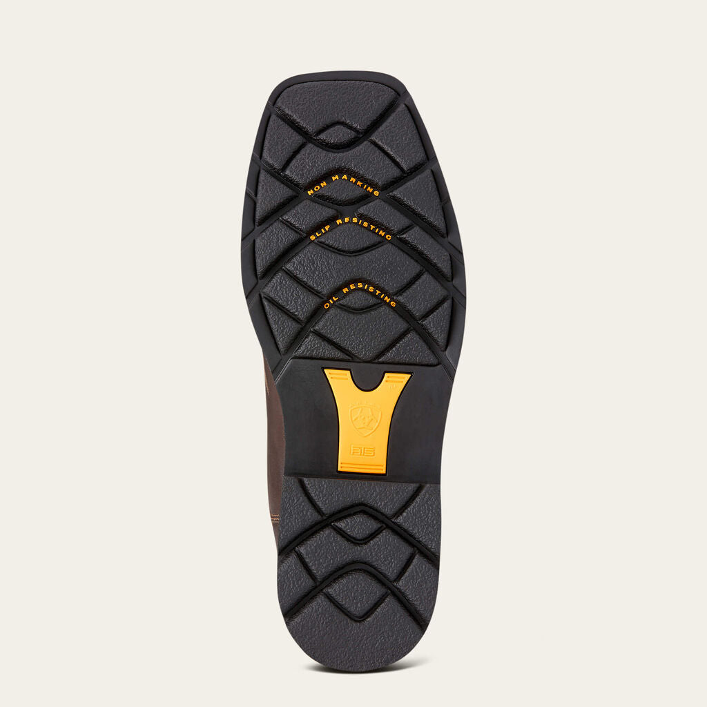 Sierra Wide Square Toe Steel Toe Work Boot Sole