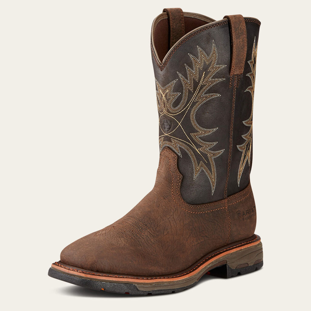 WorkHog Waterproof Work Boot 3-4 Front