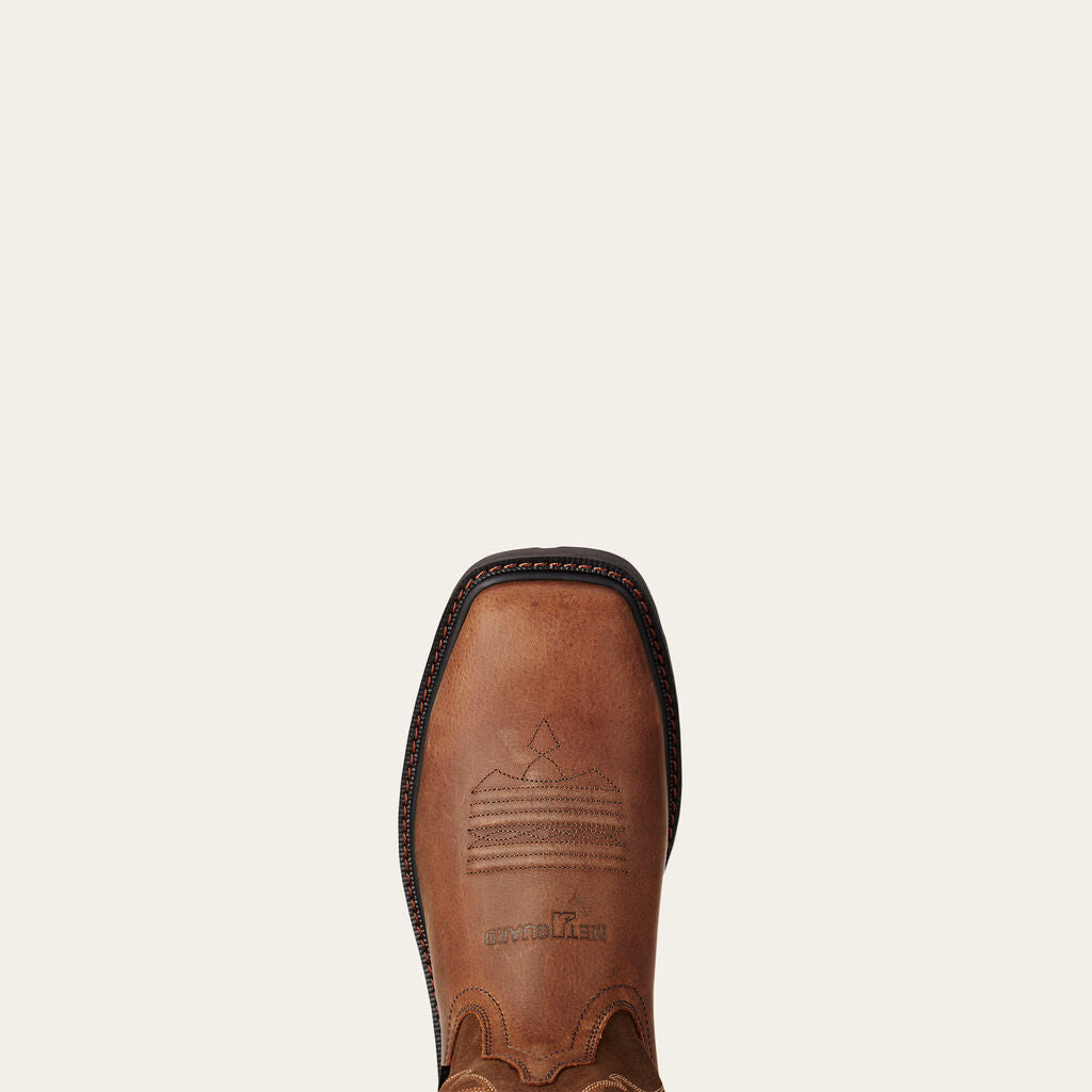 Groundbreaker Wide Square Toe MetGuard Steel Toe Work Boot Toe
