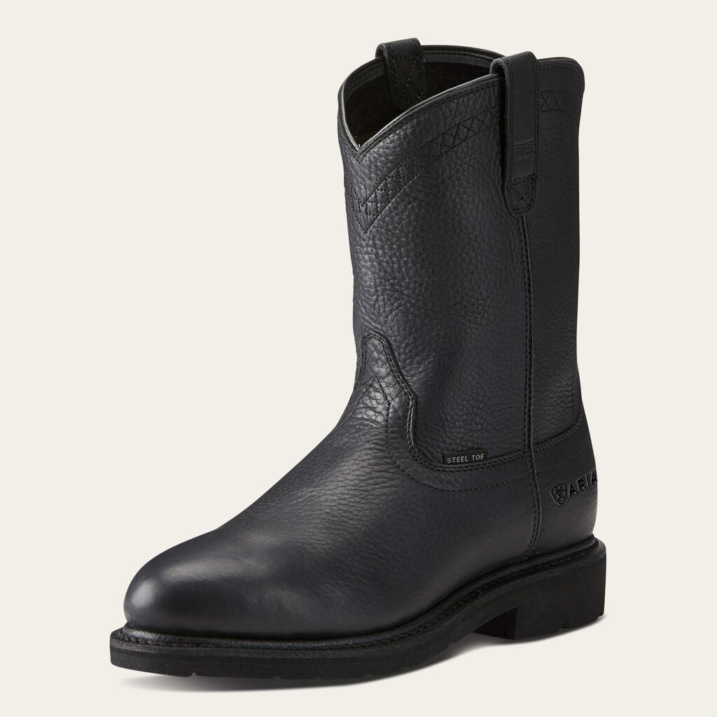 Sierra Steel Toe Work Boot 3-4 Front