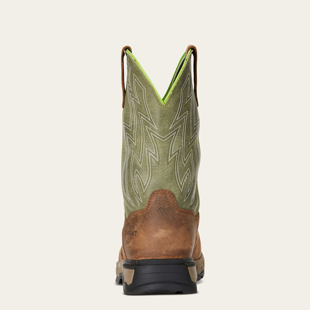 Rebar Flex Western Waterproof Composite Toe Work Boot Heel