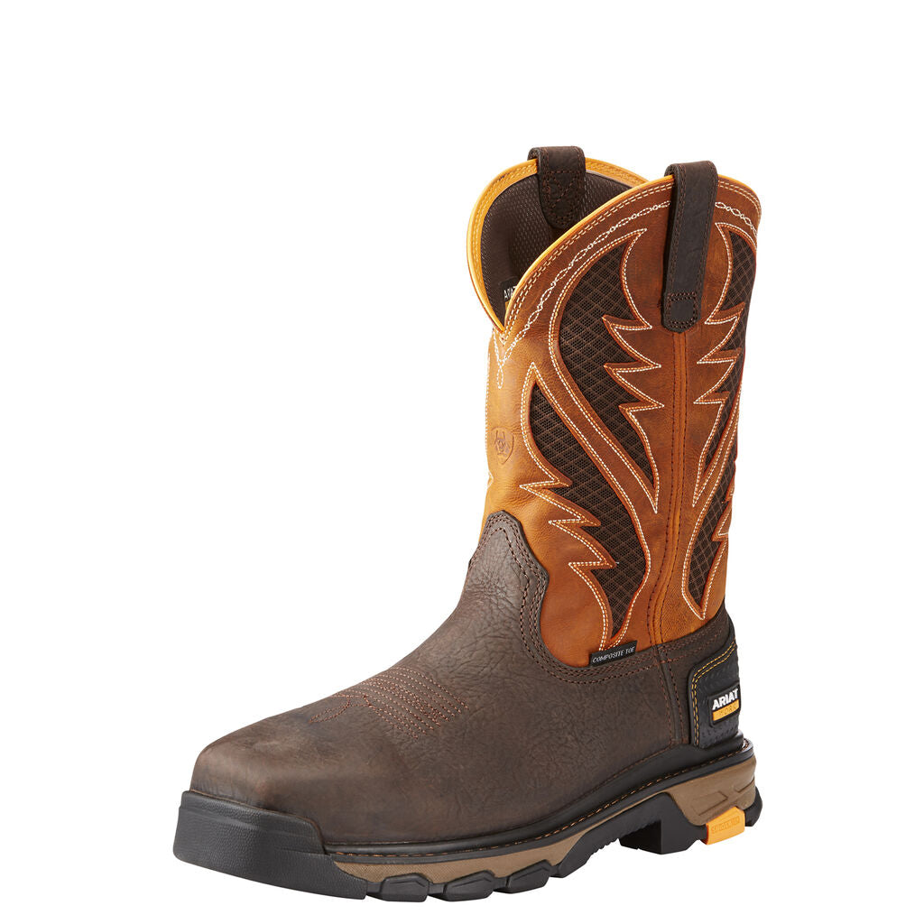 Intrepid VentTEK Composite Toe Work Boot 3-4 Front
