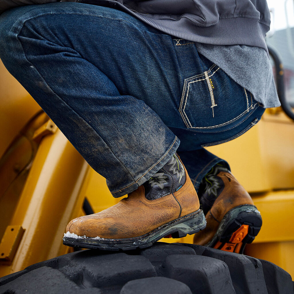 WorkHog XT Waterproof Carbon Toe Work Boot Lifestyle