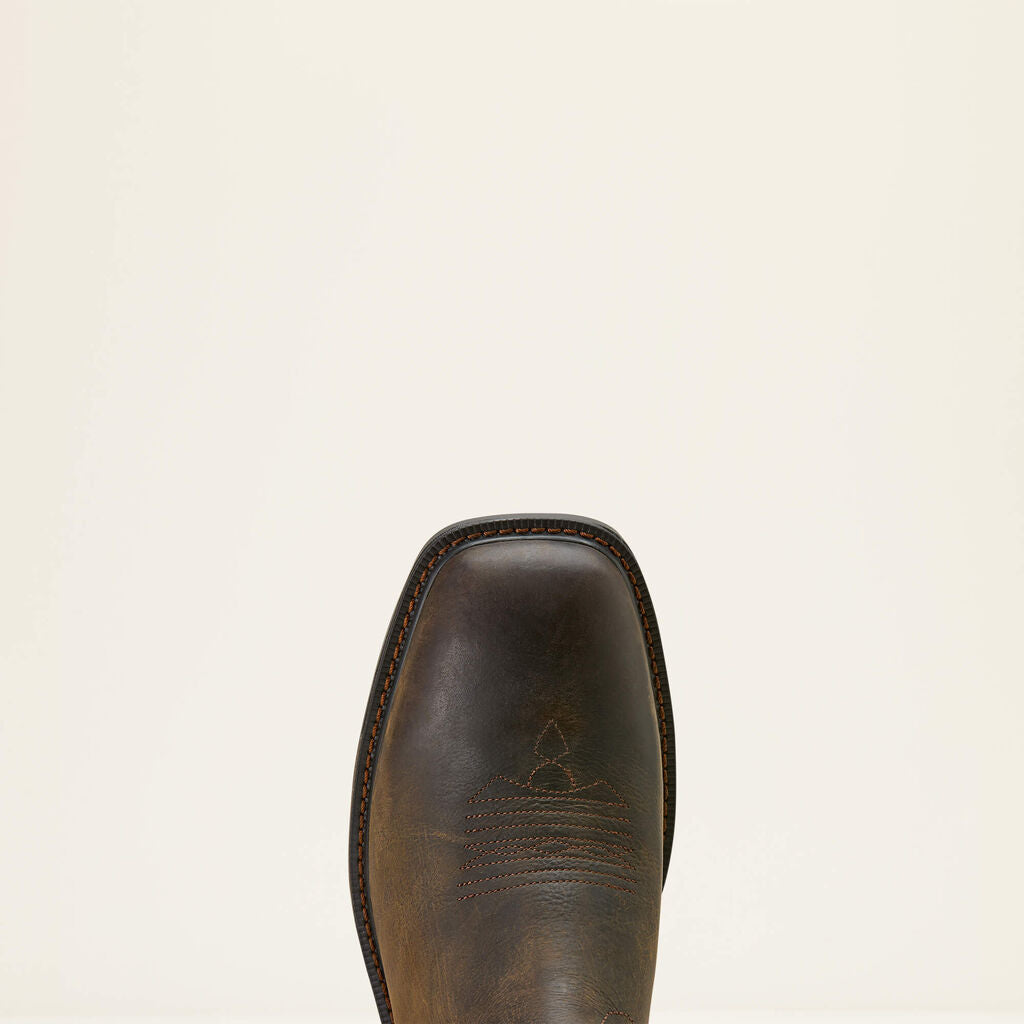 Groundbreaker Wide Square Toe Waterproof Work Boot Toe