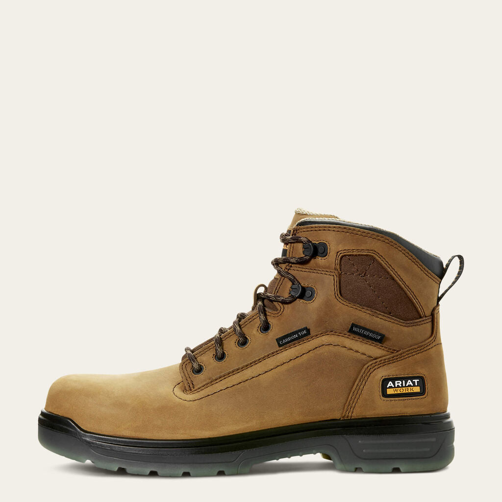 Turbo 6" Waterproof Carbon Toe Work Boot Side