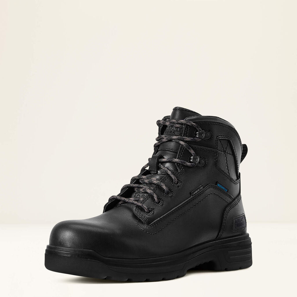 Turbo 6" H2O CSA Carbon Toe Work Boot 3-4 Front