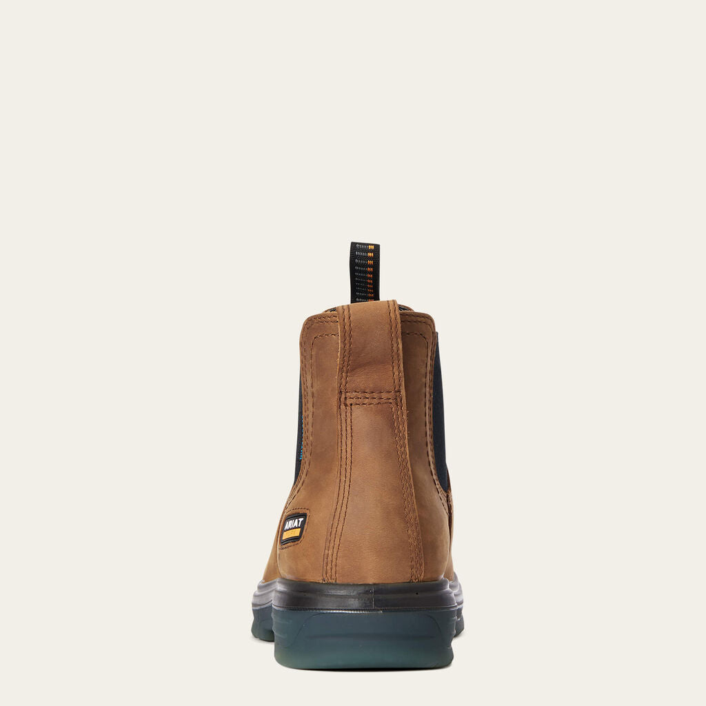 Turbo Chelsea Waterproof Work Boot Heel