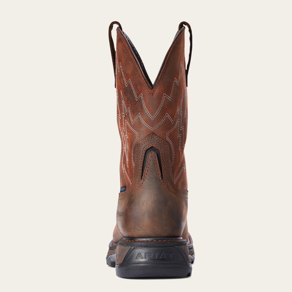 Big Rig Waterproof Work Boot Heel
