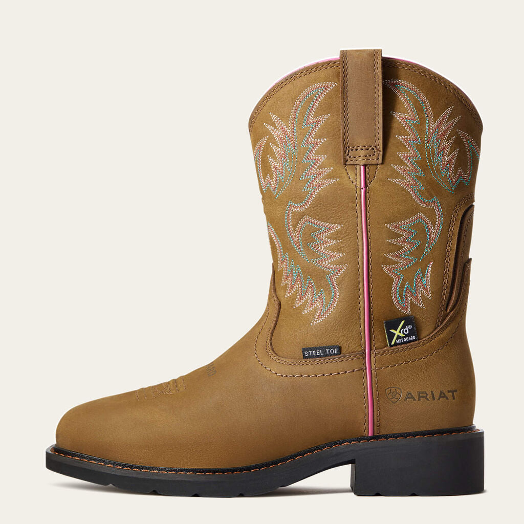 Krista MetGuard Steel Toe Work Boot Side
