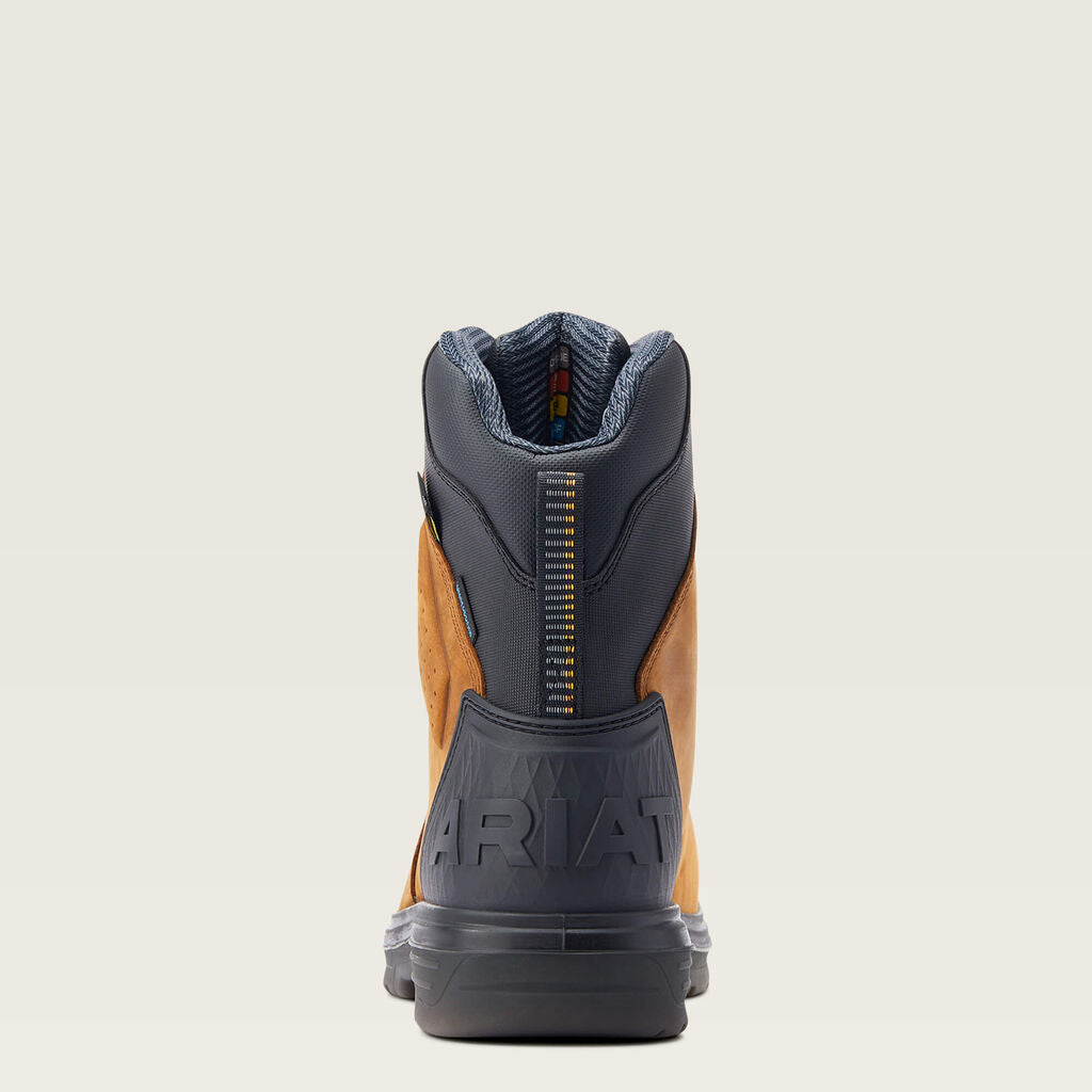 Turbo Outlaw 8" CSA MetGuard Waterproof Carbon Toe Work Boot Heel