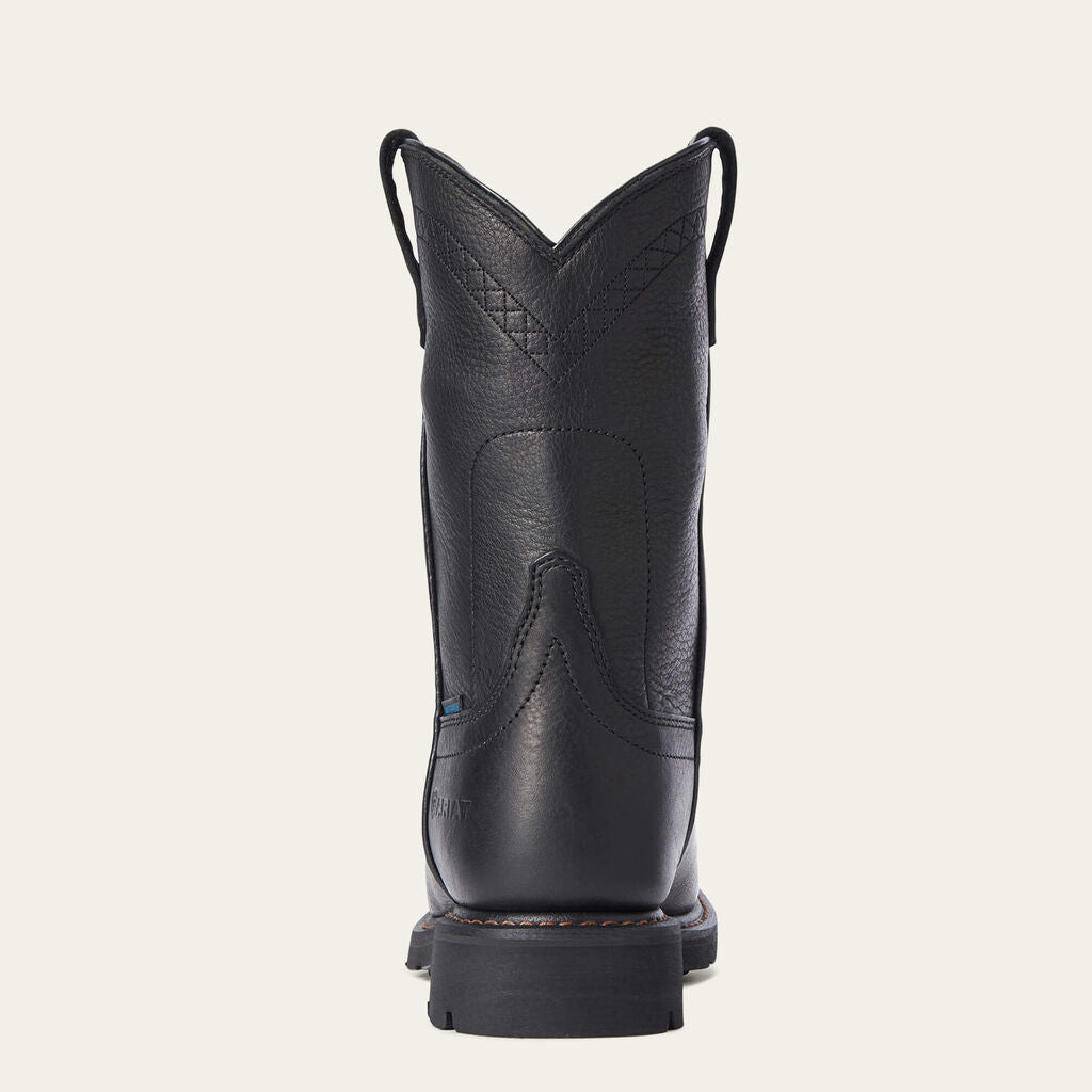 Sierra Waterproof Work Boot Heel