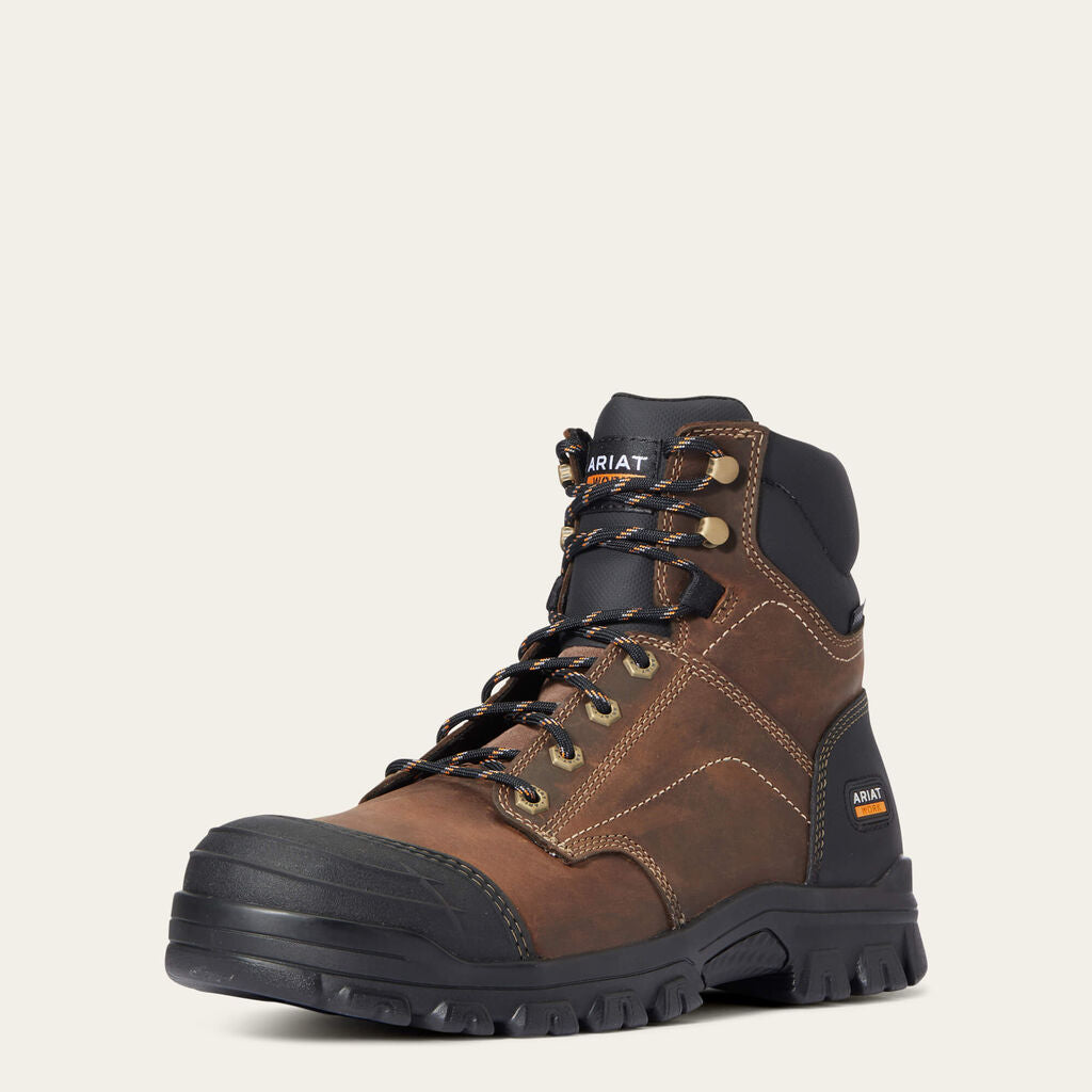 Treadfast 6" Steel Toe Work Boot 3-4 Front