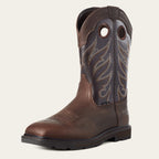 Groundwork Wide Square Toe Steel Toe Work Boot 3-4 Front