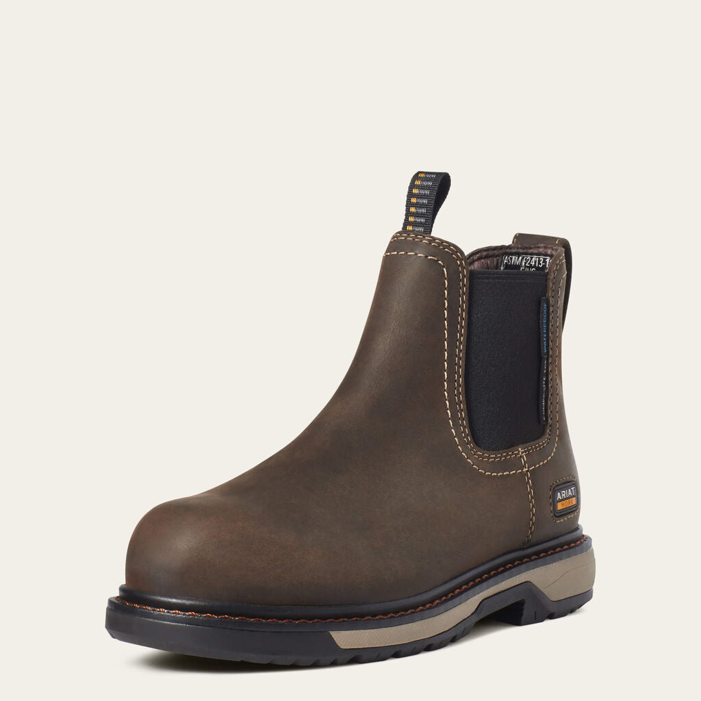 Riveter Chelsea CSA Waterproof Composite Toe Work Boot 3-4 Front