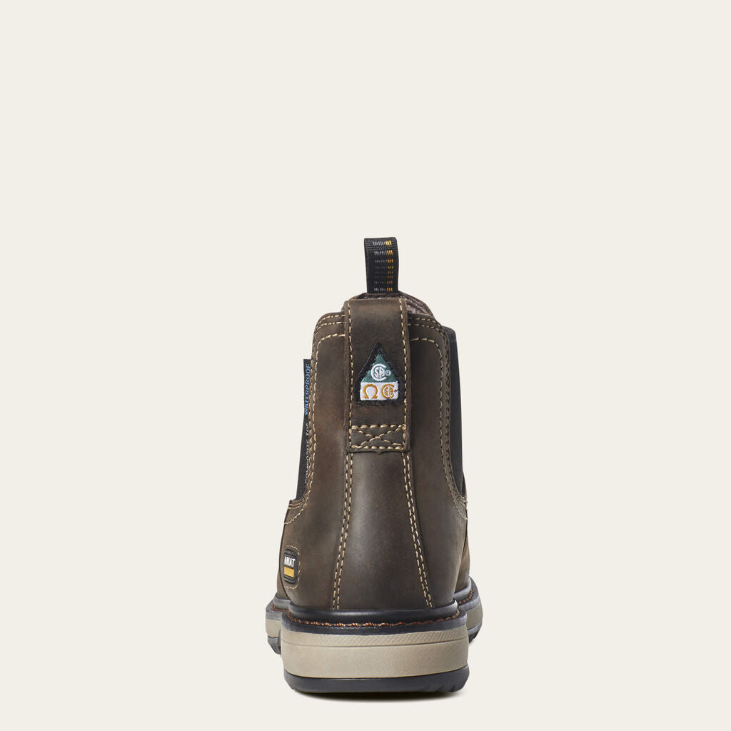 Riveter Chelsea CSA Waterproof Composite Toe Work Boot Heel