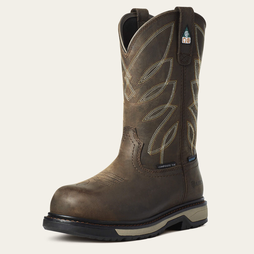 Riveter CSA Waterproof Composite Toe Work Boot 3-4 Front