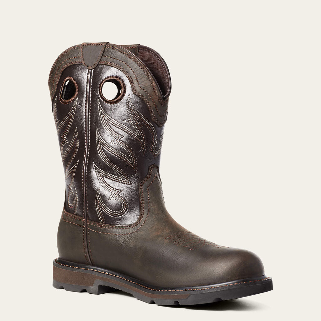 Groundwork Waterproof Work Boot Medial