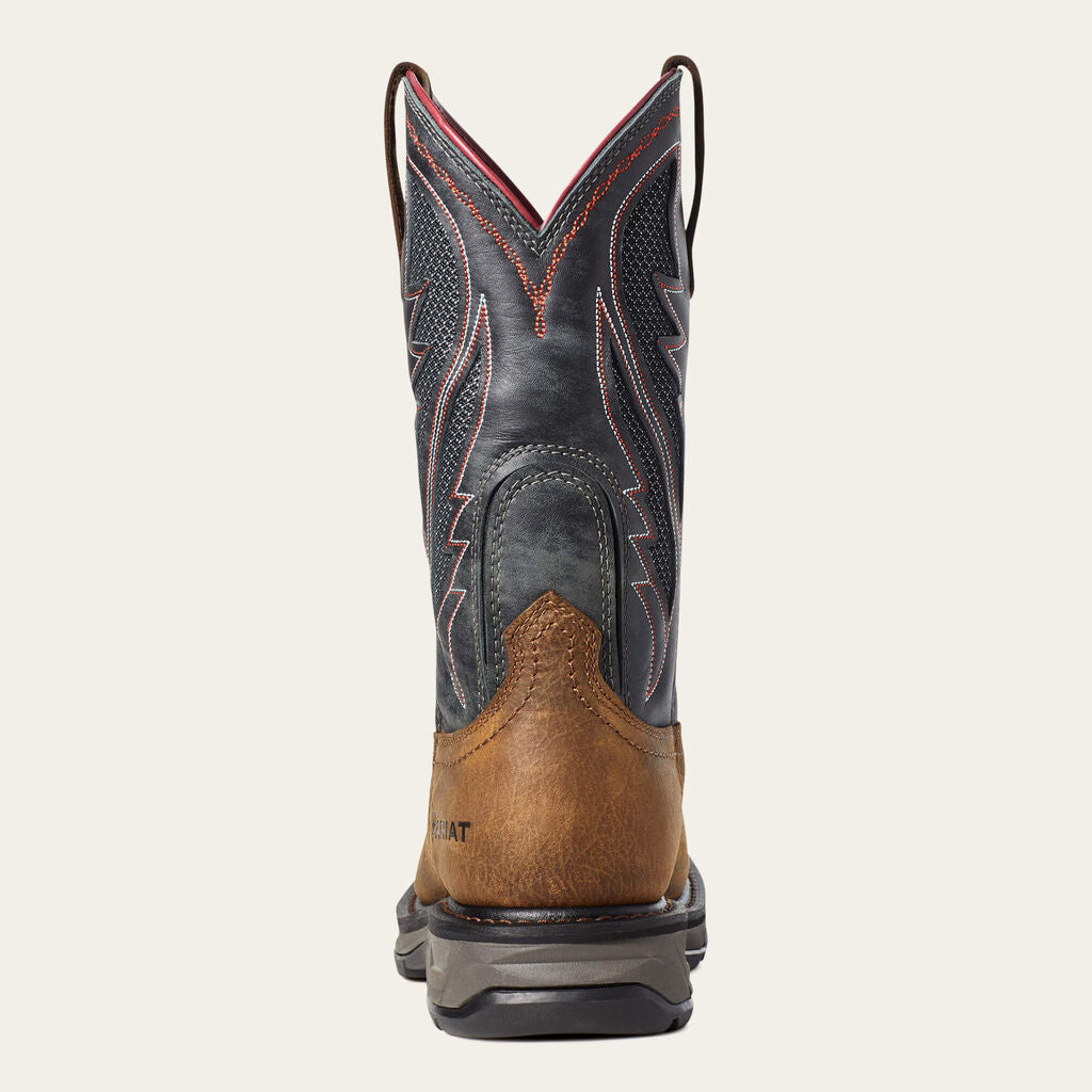 WorkHog XT VentTEK Waterproof Work Boot Heel