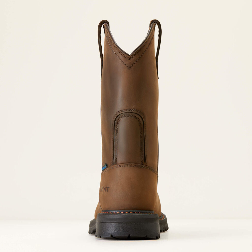 RigTEK Waterproof Composite Toe Work Boot Heel