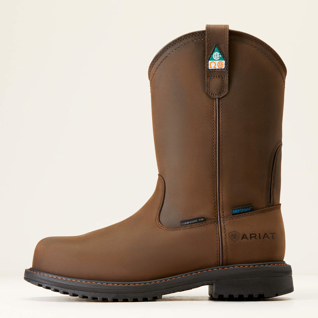 RigTEK Waterproof Composite Toe Work Boot Side