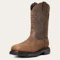 WorkHog XT Patriot Waterproof Carbon Toe Work Boot 3-4 Front