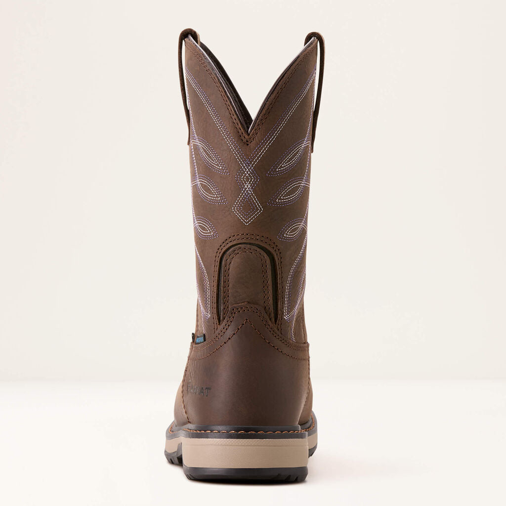 Riveter CSA Glacier Grip Waterproof 400g Composite Toe Work Boot Heel