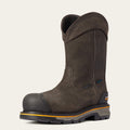 Stump Jumper Pull-On Waterproof Composite Toe Work Boot 3-4 Front