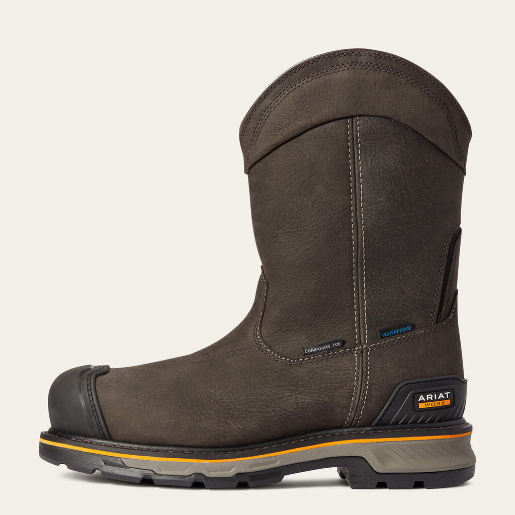 Stump Jumper Pull-On Waterproof Composite Toe Work Boot Side