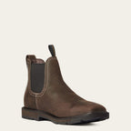 Groundbreaker Chelsea Wide Square Toe Waterproof Work Boot Medial