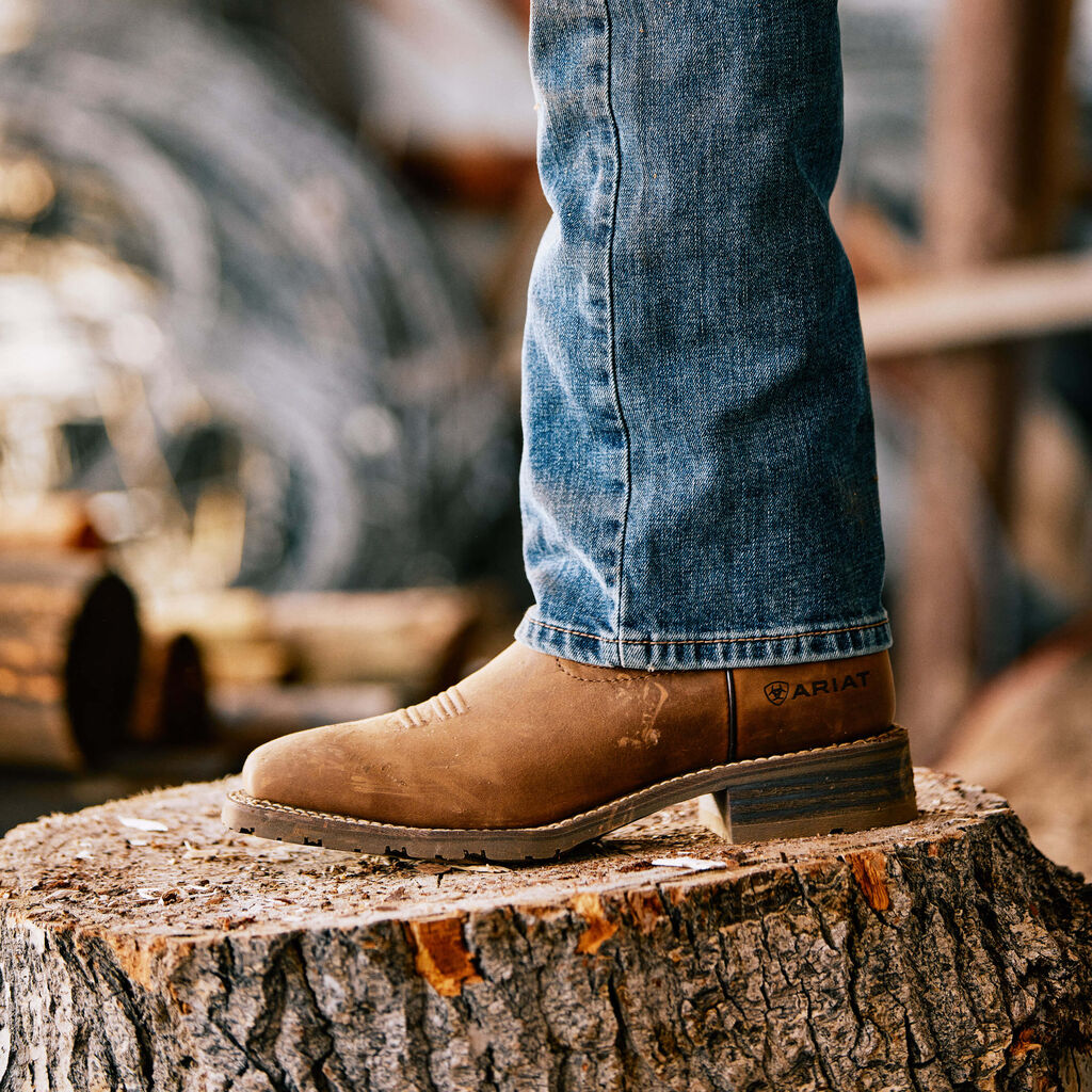 Hybrid Patriot Waterproof Western Boot Lifestyle
