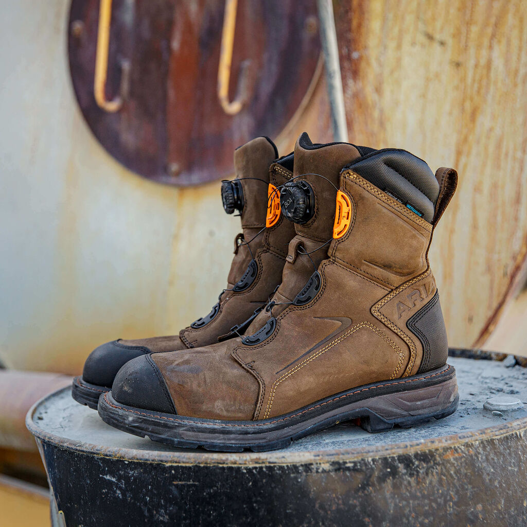 WorkHog XT 8" BOA Waterproof Carbon Toe Work Boot Lifestyle