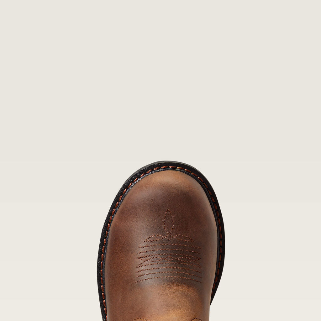 Fatbaby Work Pull-On Steel Toe Work Boot Toe
