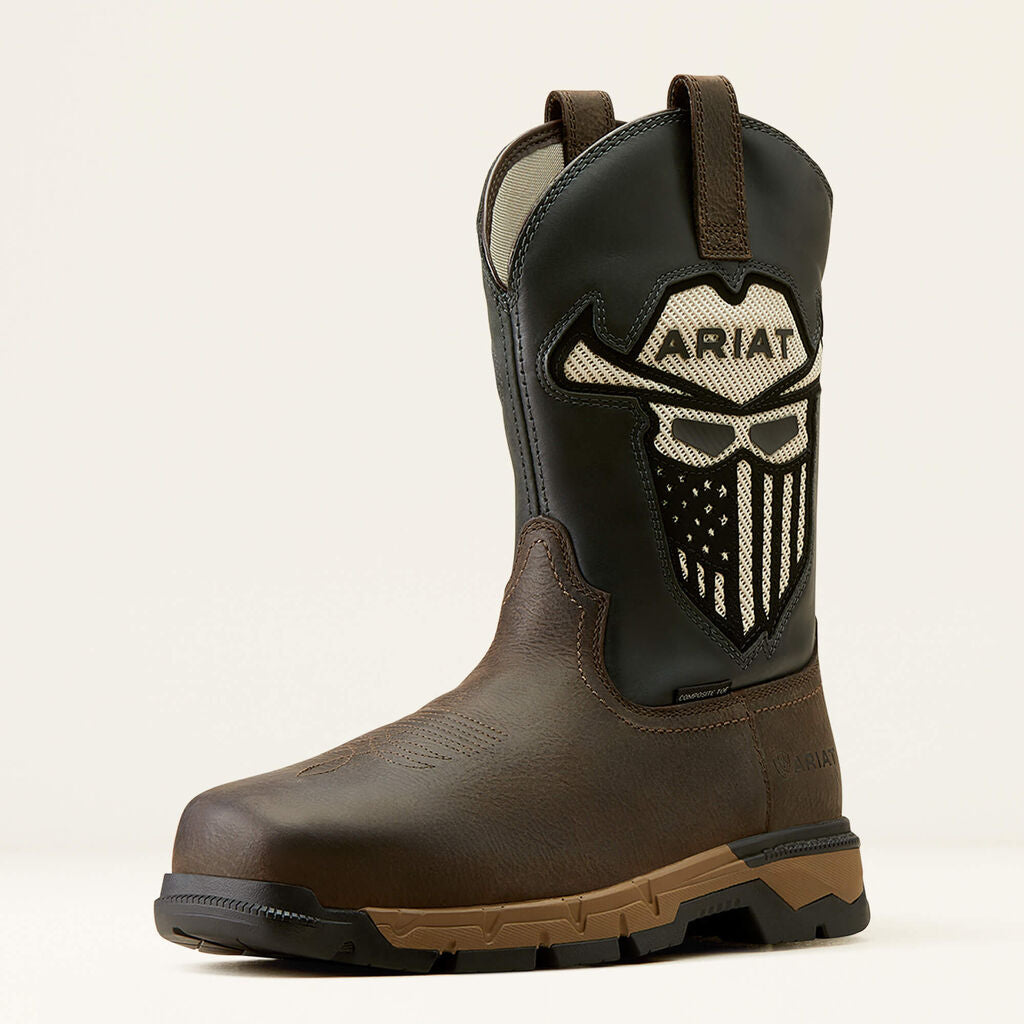 Rebar Flex Western VentTEK Incognito Composite Toe Work Boot 3-4 Front