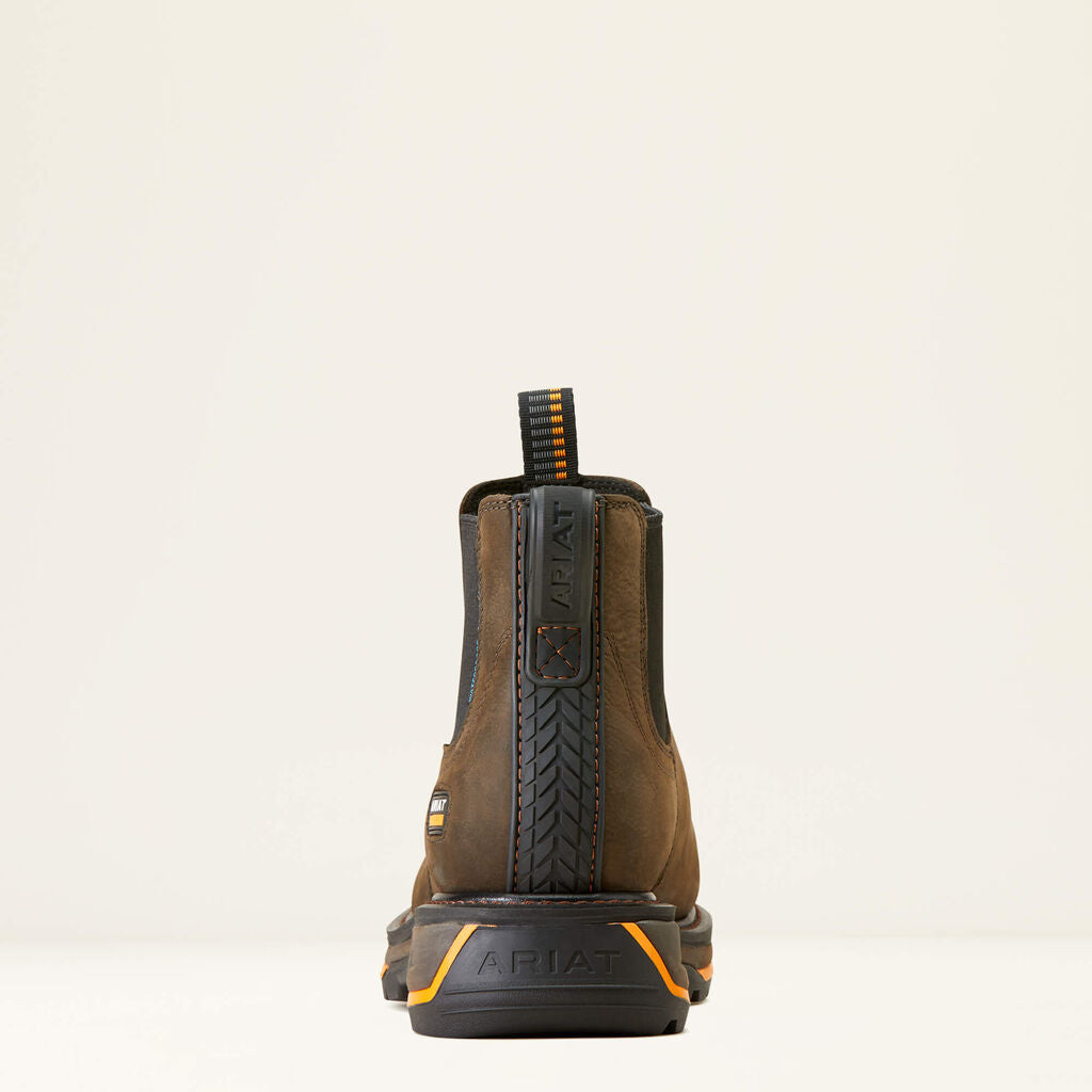 Big Rig Chelsea Waterproof Composite Toe Work Boot Heel
