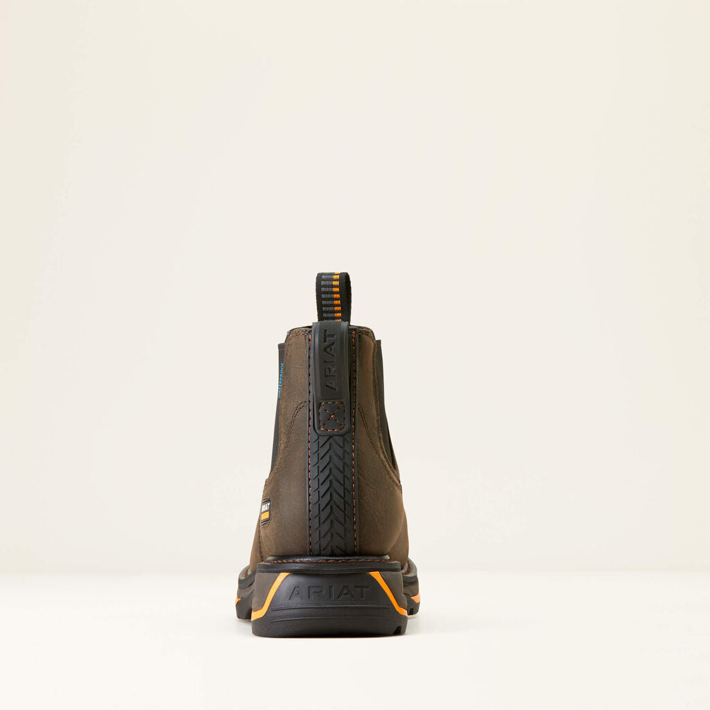 Big Rig Chelsea Waterproof Work Boot Heel