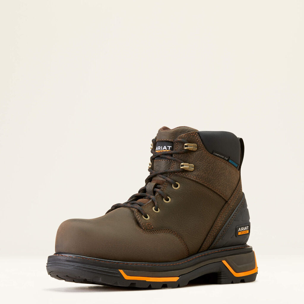Big Rig 6" Waterproof Composite Toe Work Boot 3-4 Front