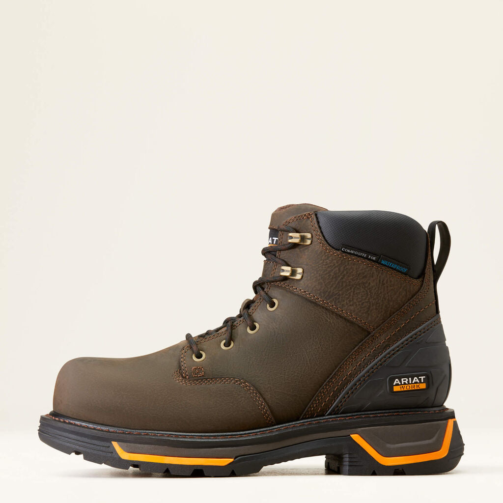 Big Rig 6" Waterproof Composite Toe Work Boot Side