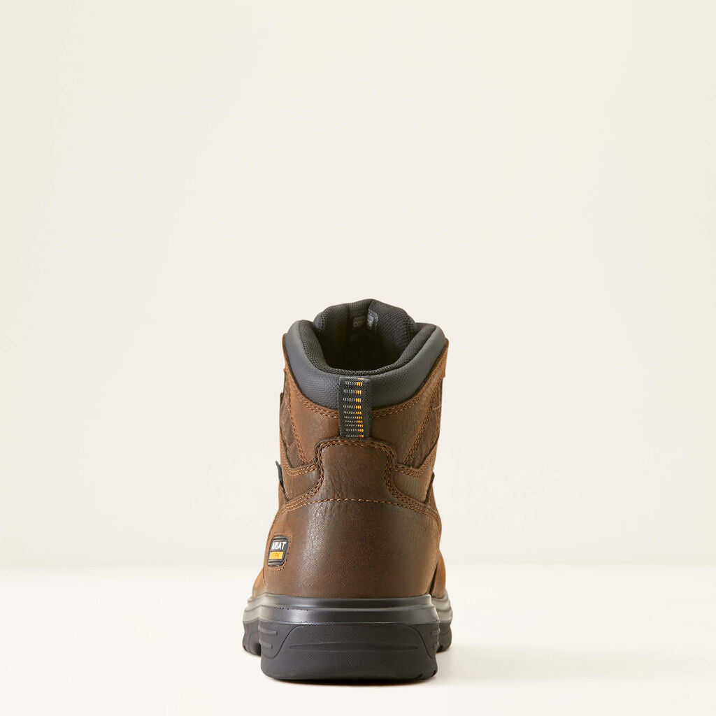 Turbo 6" Waterproof Carbon Toe Work Boot Heel