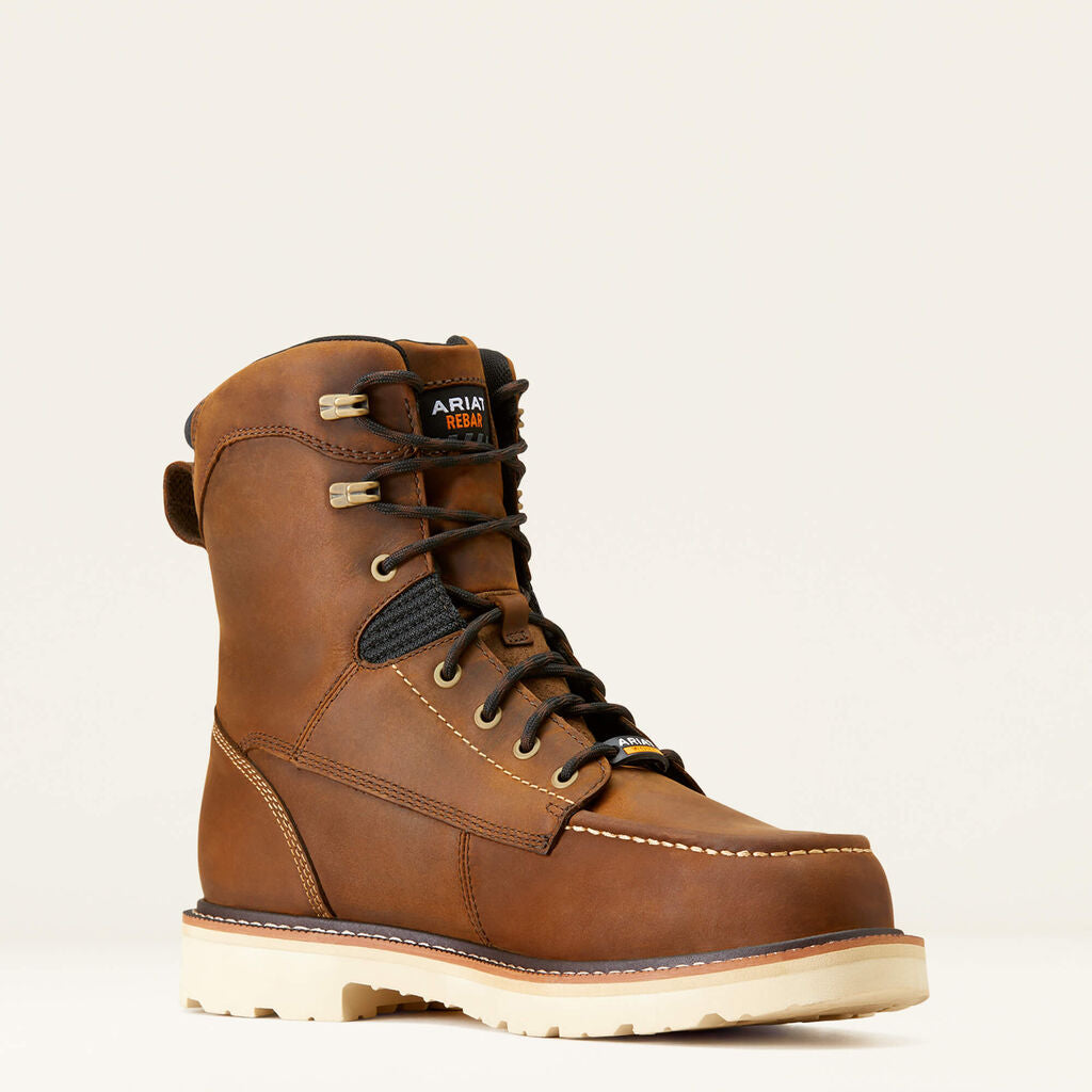 Rebar Lift 8" Waterproof Composite Toe Work Boot Medial