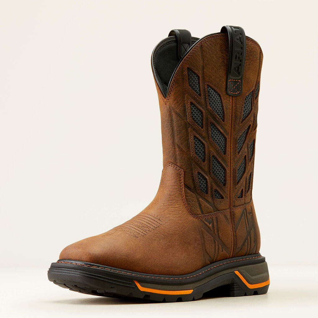 Big Rig Tread VentTEK Work Boot 3-4 Front