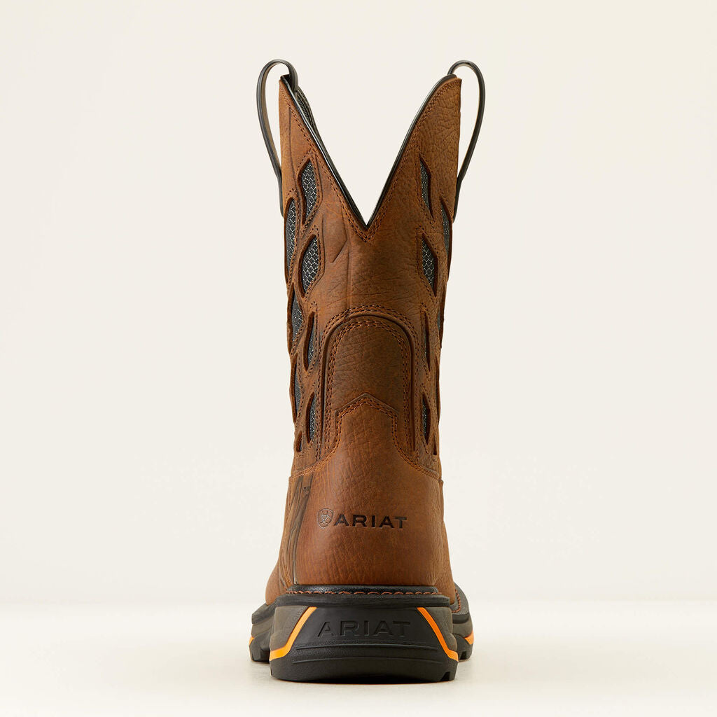 Big Rig Tread VentTEK Work Boot Heel