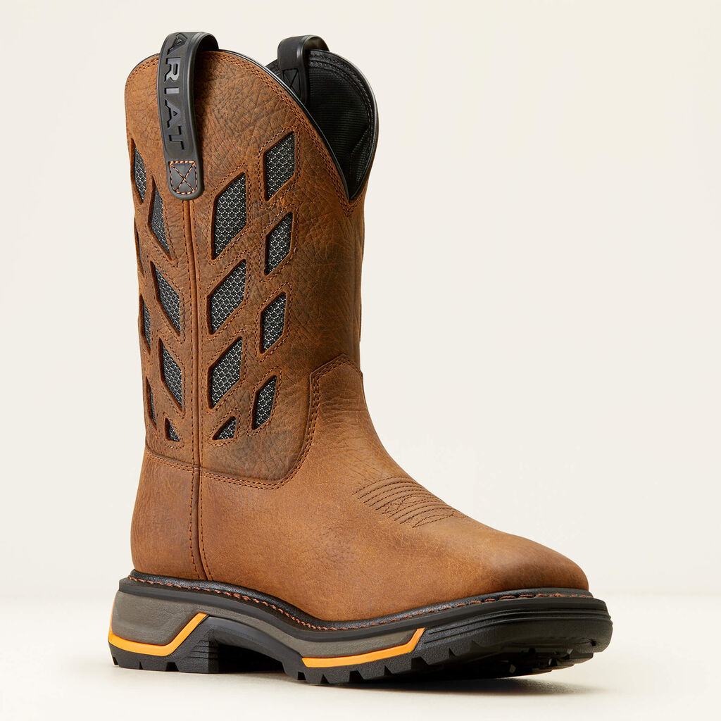 Big Rig Tread VentTEK Work Boot Medial