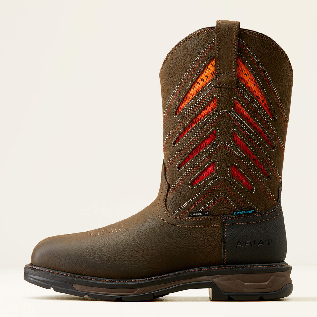 WorkHog XT VentTEK Waterproof Carbon Toe Work Boot Side